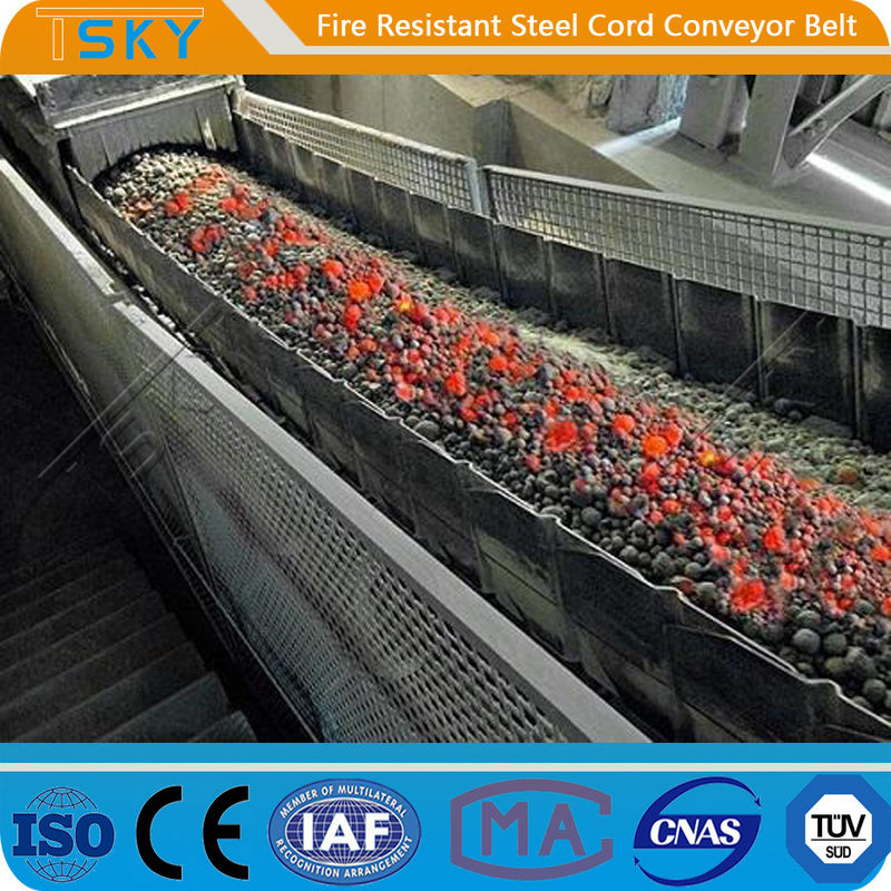 ST/S2500 Fire Resistant Steel Cord Conveyor Belt Fire Retardant Conveyor Belt